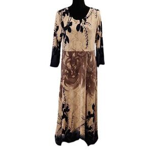 [Beyond this Plane] 3/4 Sleeve Dress - Size M